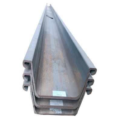 Hot rolled cofferdam steel sheet pile standard u shaped steel sheet pile