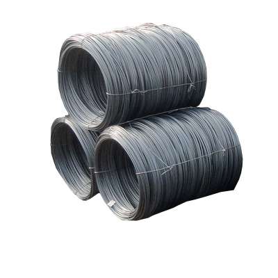 Hot rolled galvanized low carbon steel wire rod coils sae 1008 6.5mm diameter