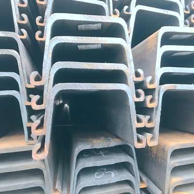 Hot rolled Carbon Steel Q420P U Type Steel Sheet Pile size steel pile sheet